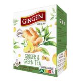 green tea and ginger