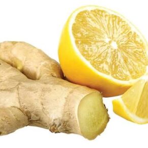 lemon and ginger