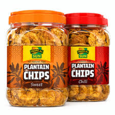 tropical sun plantain chips sweet/chill